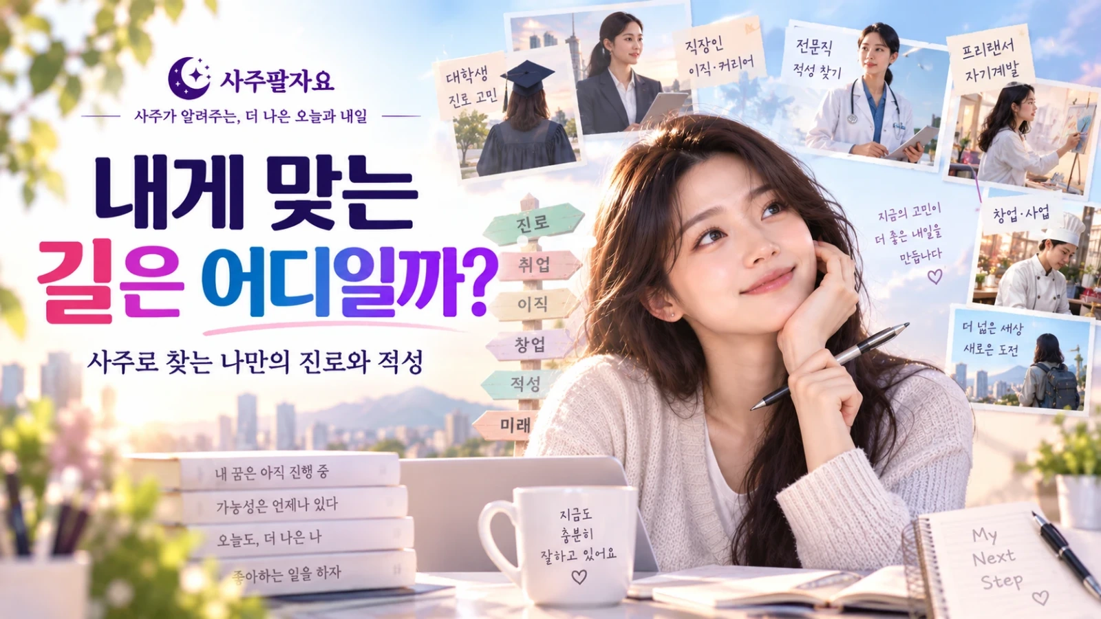 내게 맞는 길은 어디일까? 사주로 찾는 나만의 진로와 적성 — 적성·진로 보기