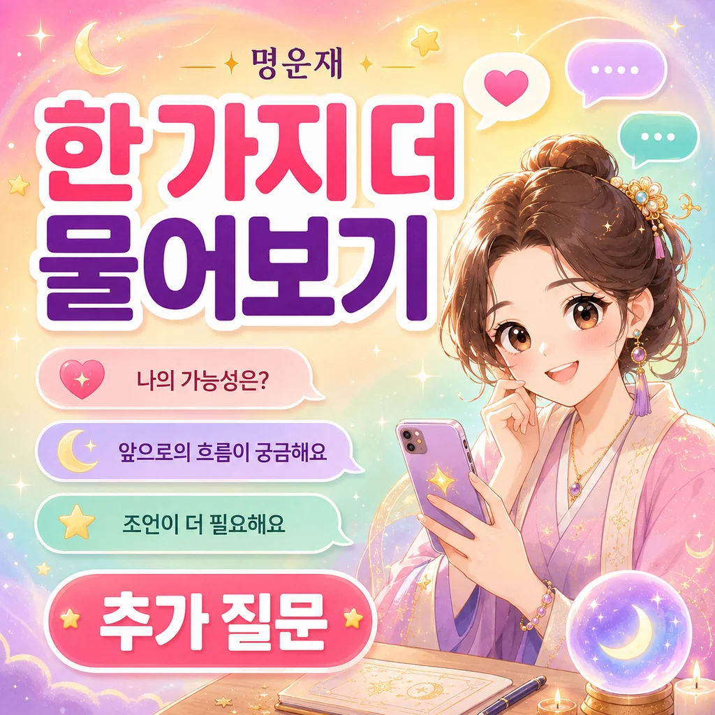 한 가지 더 물어볼까?
