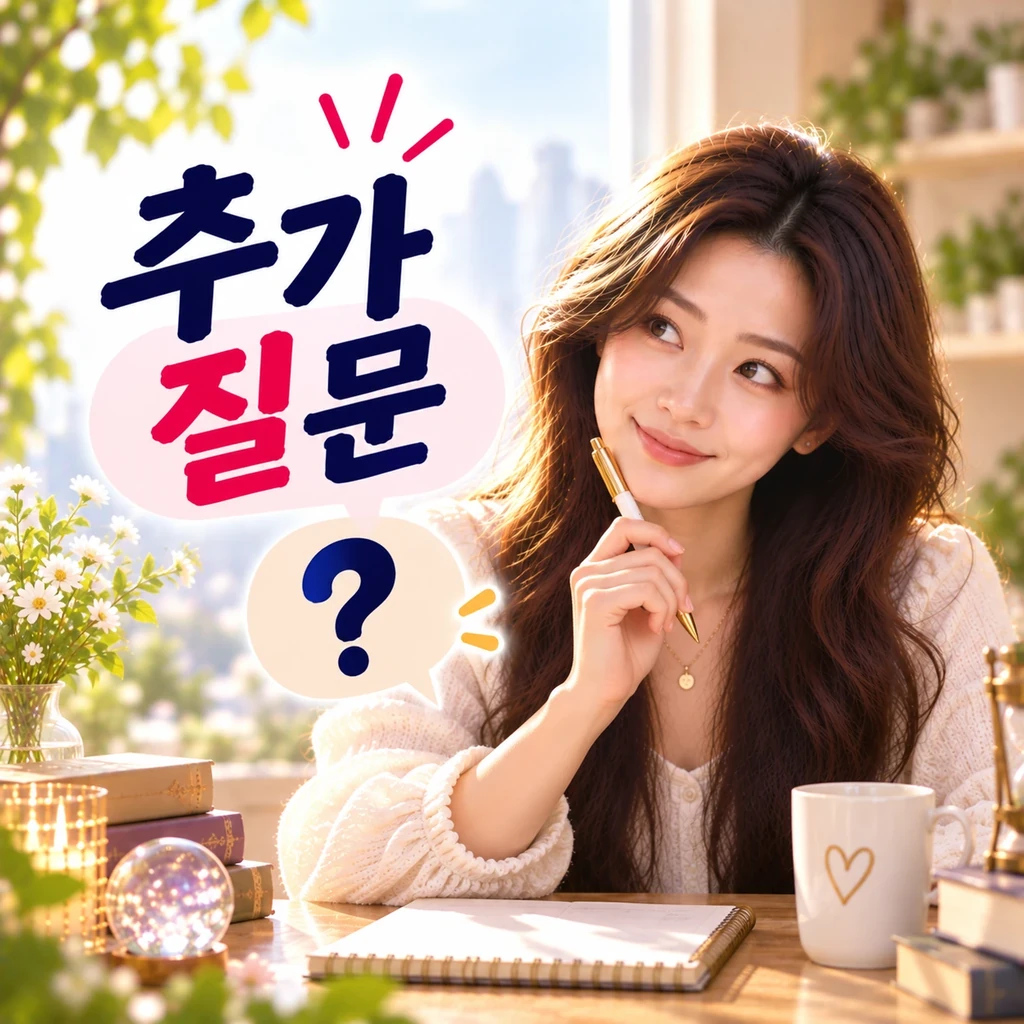 한 가지 더 물어볼까?