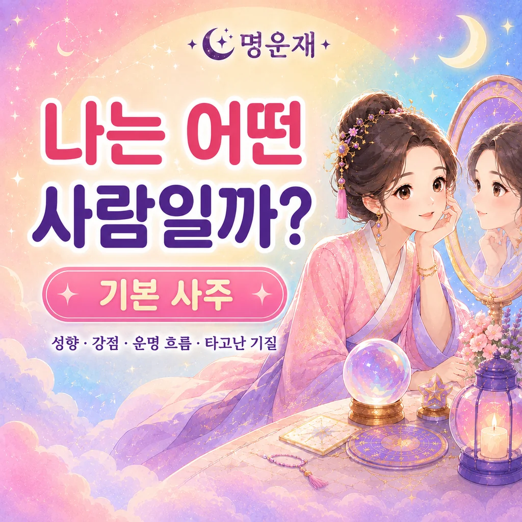 나는 어떤 사람일까 — 기본 사주